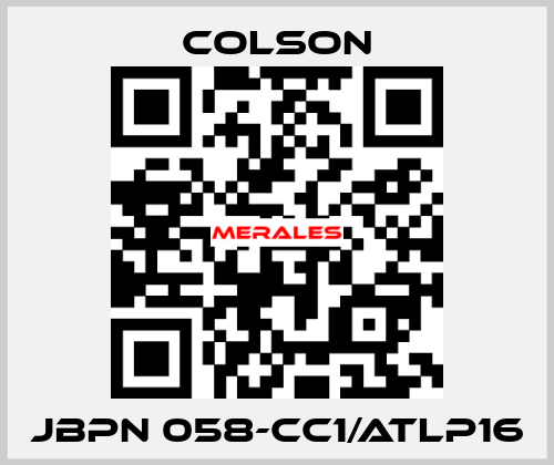 JBPN 058-CC1/ATLP16 Colson