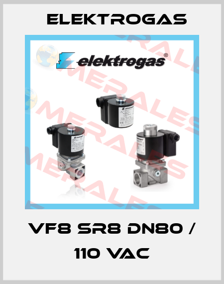 VF8 SR8 DN80 / 110 VAC Elektrogas