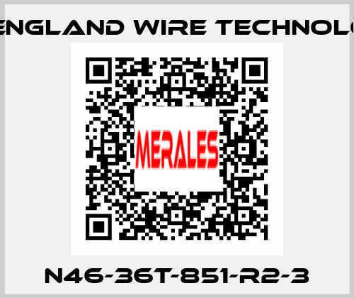 N46-36T-851-R2-3 New England Wire Technologies