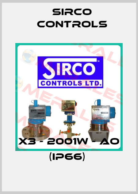 X3 - 2001W - AO (IP66)  Sirco Controls
