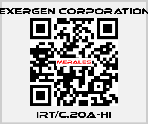 IRT/C.20A-HI Exergen Corporation