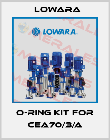 O-ring kit for CEA70/3/A Lowara