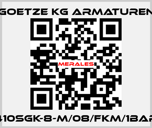 410sGK-8-m/08/FKM/1bar Goetze KG Armaturen