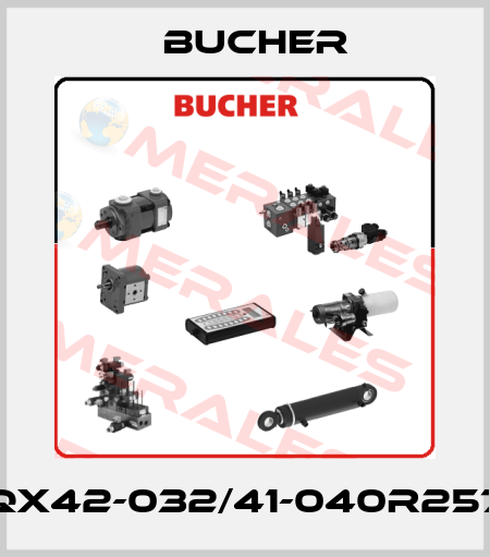 QX42-032/41-040R257 Bucher