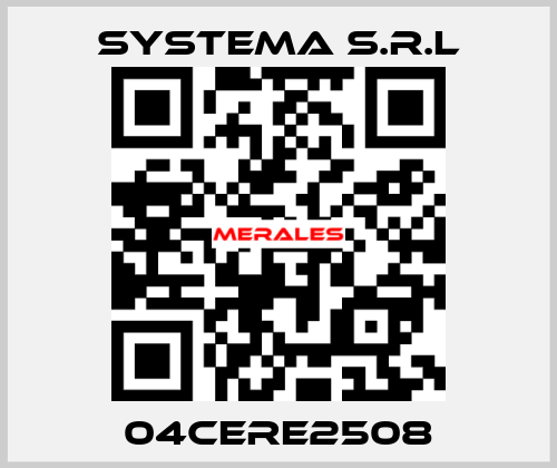 04CERE2508 SYSTEMA S.R.L