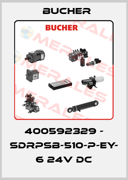 400592329 - SDRPSB-510-P-EY- 6 24V DC Bucher