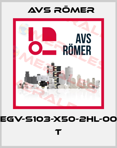 EGV-S103-X50-2HL-00 T Avs Römer