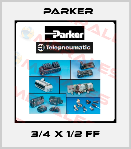 3/4 X 1/2 FF Parker