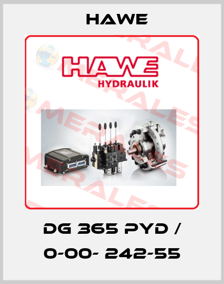 DG 365 PYD / 0-00- 242-55 Hawe