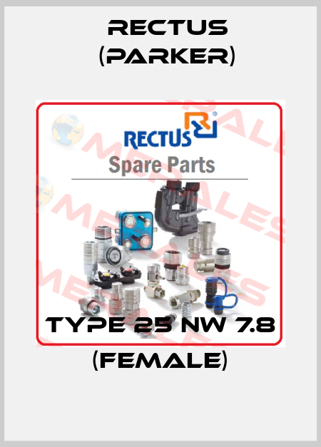 type 25 nw 7.8 (female) Rectus (Parker)