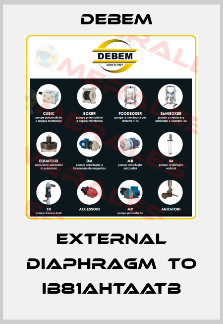 External diaphragm	to IB81AHTAATB Debem