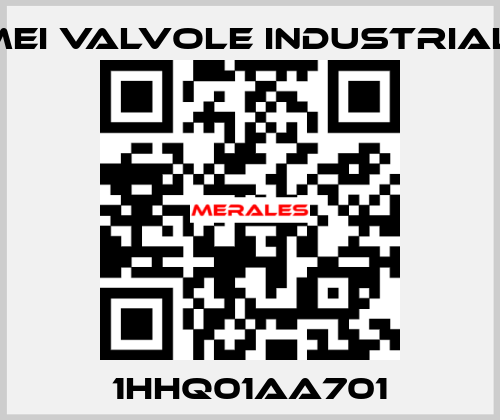1HHQ01AA701 MEI VALVOLE INDUSTRIALI