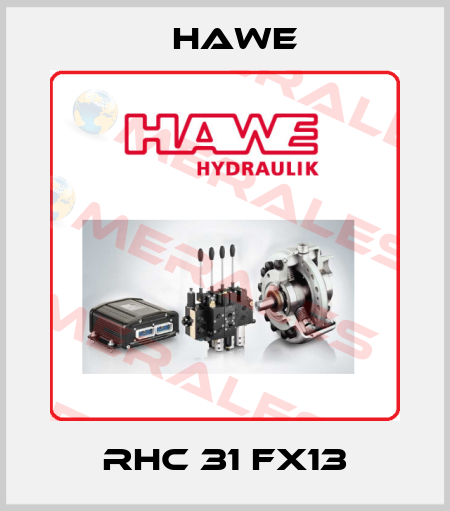RHC 31 FX13 Hawe