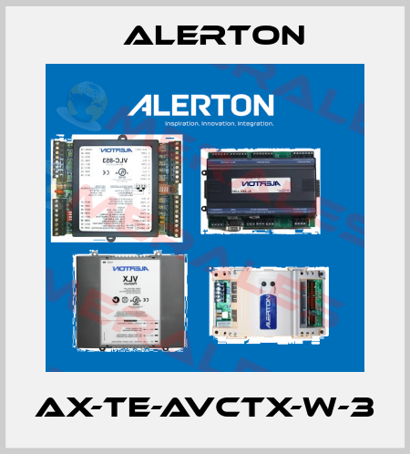 AX-TE-AVCTX-W-3 Alerton