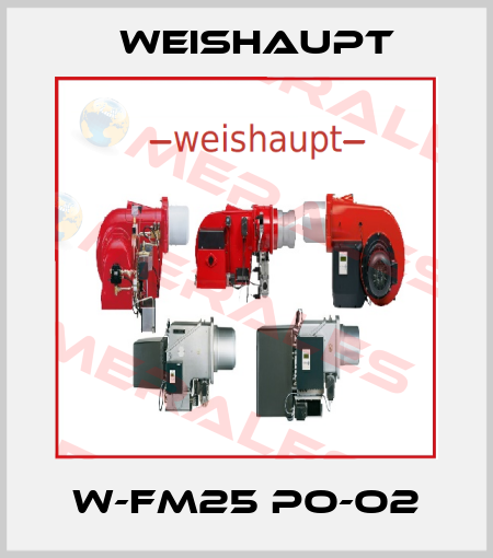 W-FM25 PO-O2 Weishaupt