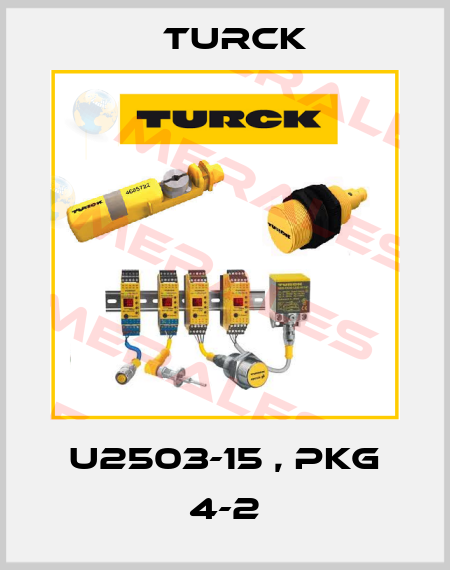 U2503-15 , PKG 4-2 Turck