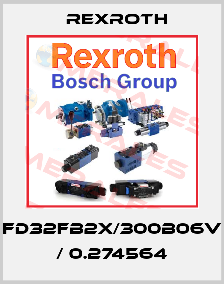 FD32FB2X/300B06V / 0.274564 Rexroth