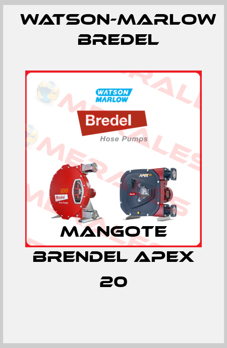 MANGOTE BRENDEL APEX 20 Watson-Marlow Bredel