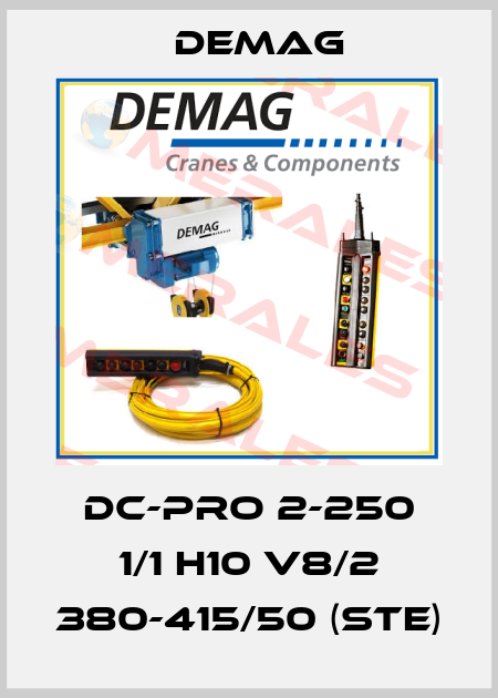 DC-Pro 2-250 1/1 H10 V8/2 380-415/50 (Ste) Demag