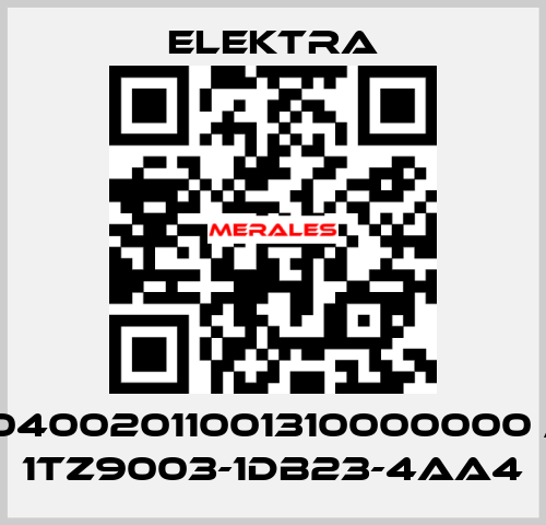 04002011001310000000 / 1TZ9003-1DB23-4AA4 ELEKTRA