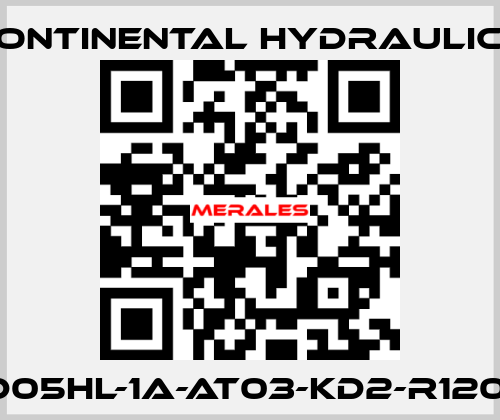 VSD05HL-1A-AT03-KD2-R120D-A Continental Hydraulics