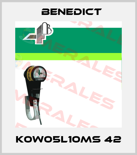 K0W05L10MS 42 Benedict
