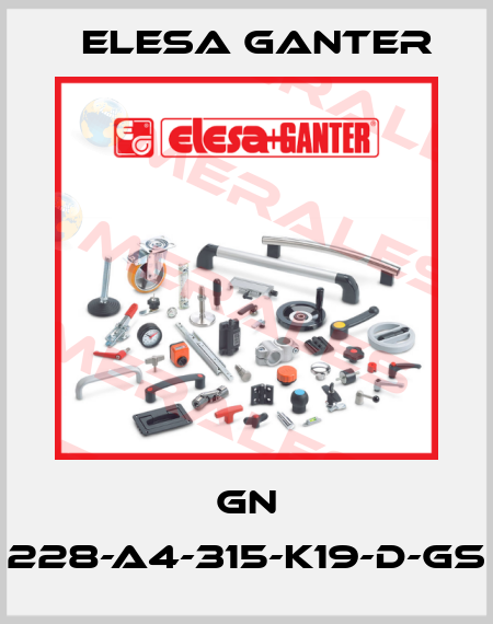 GN 228-A4-315-K19-D-GS Elesa Ganter