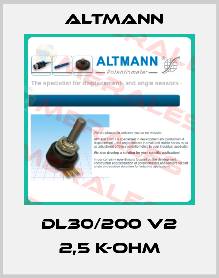 DL30/200 V2 2,5 K-Ohm ALTMANN