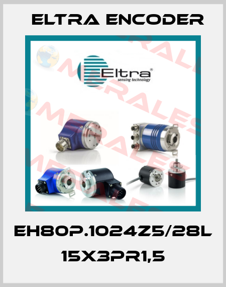 EH80P.1024Z5/28L 15X3PR1,5 Eltra Encoder