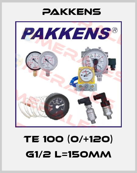TE 100 (0/+120) G1/2 L=150mm Pakkens