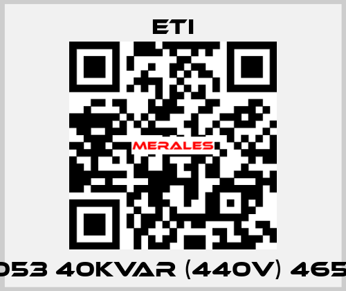 KNK 1053 40kvar (440V) 4656568 Eti