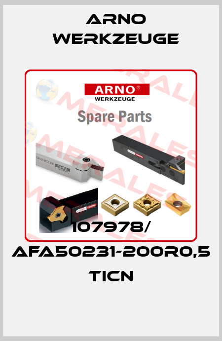 107978/ AFA50231-200R0,5 TICN ARNO Werkzeuge