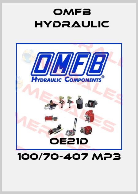 OE21D 100/70-407 MP3 OMFB Hydraulic