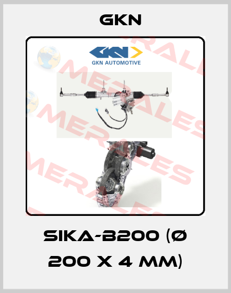 SIKA-B200 (ø 200 x 4 mm) GKN