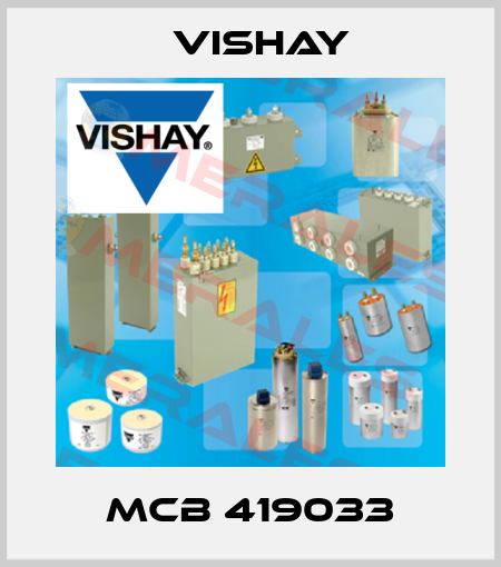 MCB 419033 Vishay