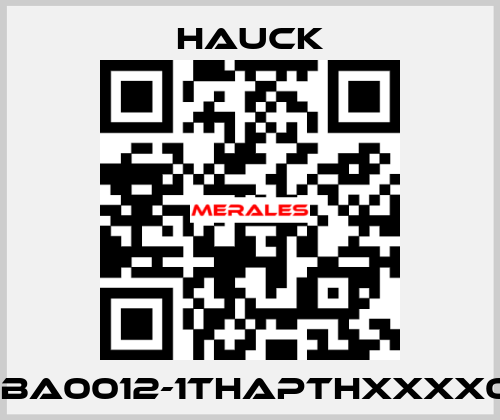 TBA0012-1THAPTHXXXX01 HAUCK