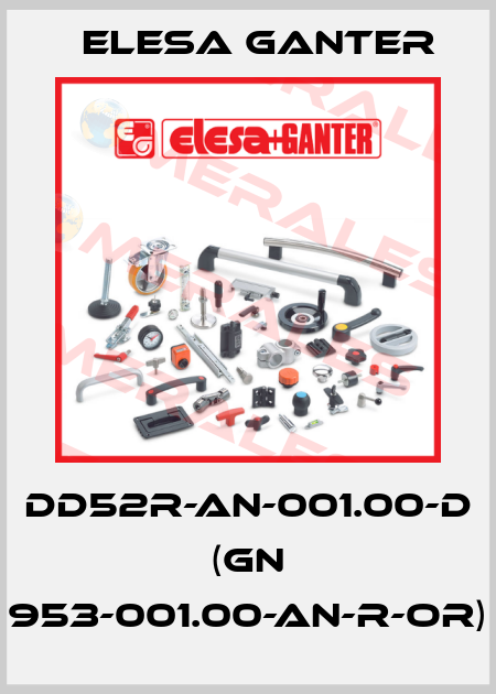 DD52R-AN-001.00-D (GN 953-001.00-AN-R-OR) Elesa Ganter