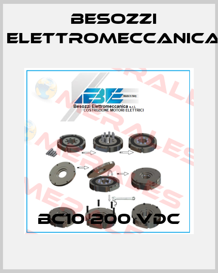 BC10 200 vdc Besozzi Elettromeccanica