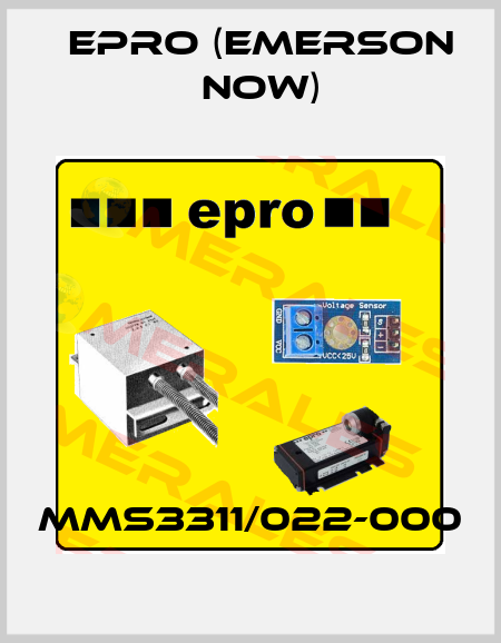 MMS3311/022-000 Epro (Emerson now)