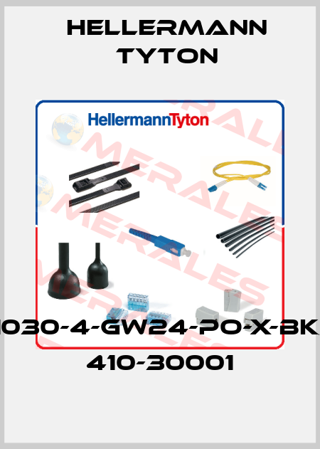 1030-4-GW24-PO-X-BK/ 410-30001 Hellermann Tyton