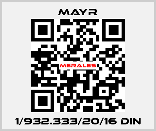 1/932.333/20/16 DIN Mayr