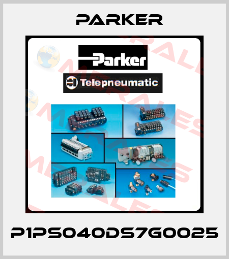 P1PS040DS7G0025 Parker