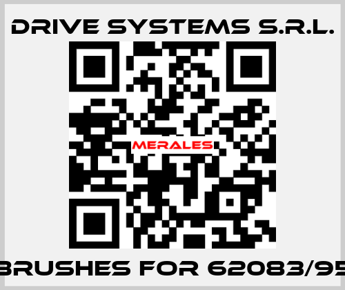 brushes for 62083/95 DRIVE SYSTEMS s.r.l.