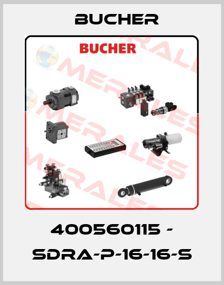 400560115 - SDRA-P-16-16-S Bucher