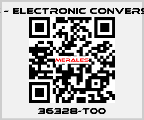 36328-T00 SAE – Electronic Conversion