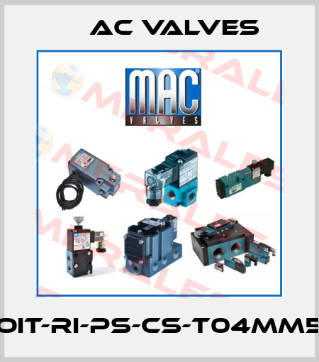 OIT-RI-PS-CS-T04MM5 МAC Valves
