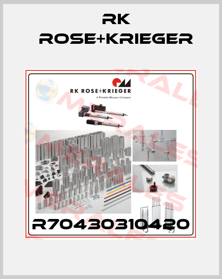 R70430310420 RK Rose+Krieger