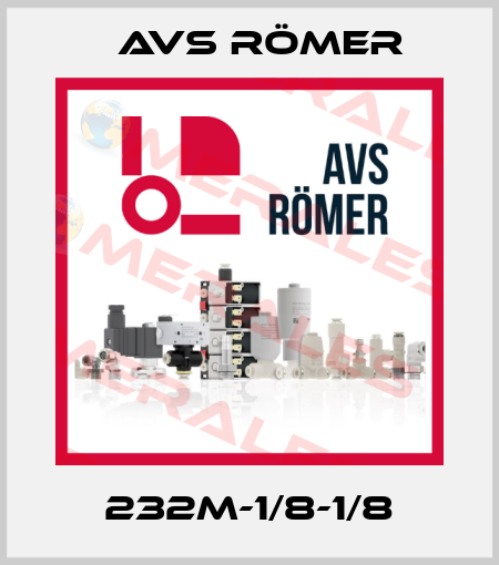 232M-1/8-1/8 Avs Römer