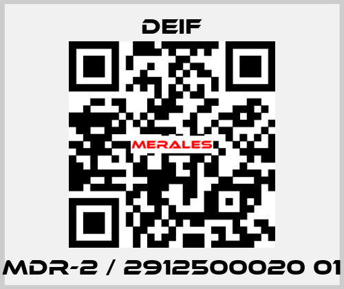 MDR-2 / 2912500020 01 Deif
