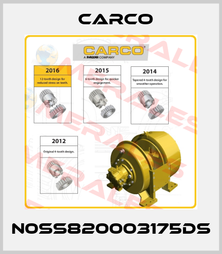 N0SS820003175DS Carco